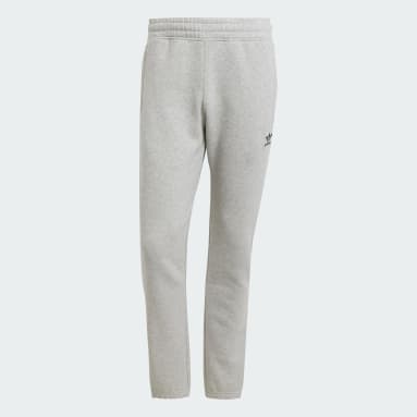Adidas original grey joggers clearance