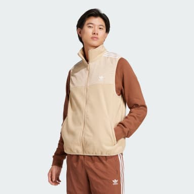 เสื้อกั๊กผ้าไมโครฟลีซ Adicolor 3-Stripes