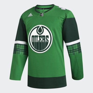 Maillot Oilers St Pats vert Hommes Hockey