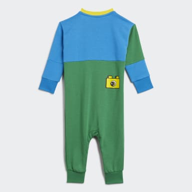 Babygrow adidas x LEGO® DUPLO® Verde Criança Sportswear