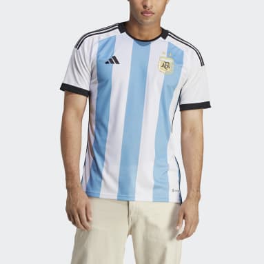 Camiseta primera equipación Argentina 22 Blanco Hombre Fútbol