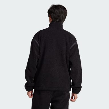 Men Originals Black Premium Essentials Half Zip Pullover