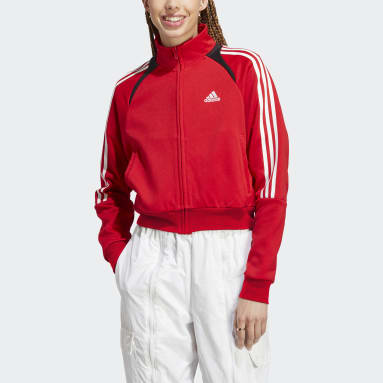 gilet adidas femme rouge