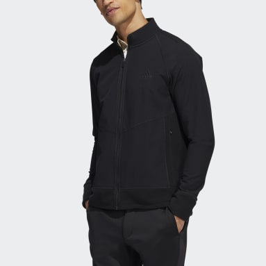 남성 Golf Black 스테이트먼트 풀집 재킷