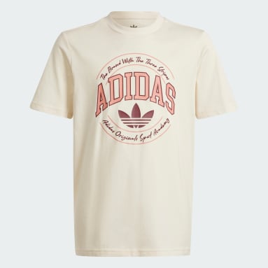 เด็ก Originals สีเบจ เสื้อยืด VRCT