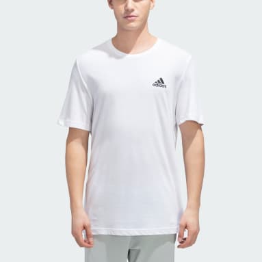Men Training White INSPIRED SHORT SLEEVE TEE