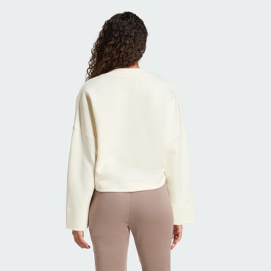 Deep V-Neck Sweatshirt
