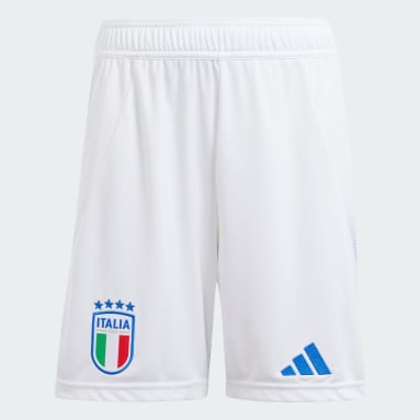 White Football Shorts adidas UK