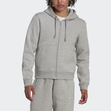 Women's Sportswear Grey ALL SZN Fleece Full-Zip Hoodie