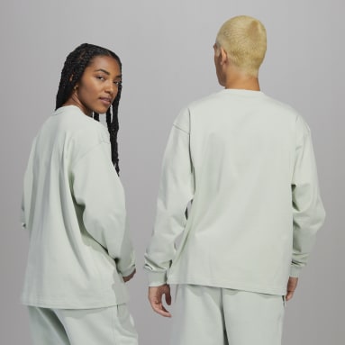 originals Green Pharrell Williams Basics Long Sleeve Tee (Gender Neutral)