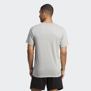 Playera de Entrenamiento Train Essentials Feelready Gris Hombre Training