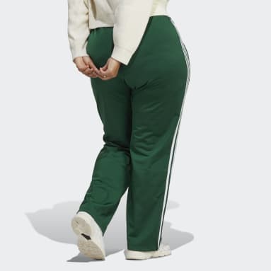 Women Originals Green Adicolor Classics Firebird Track Pants (Plus Size)