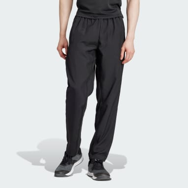 Adidas Men Essentials Warm-up Track Pants Black GYM Jogger Casual Pant  H46107
