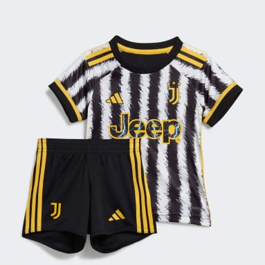 Ensemble Domicile Juventus 23/24 Enfants Noir Enfants Football