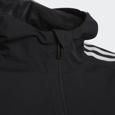 Youth 8-16 Years Soccer Black Condivo 22 All-Weather Jacket