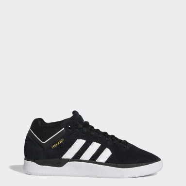 adidas all black skate shoes