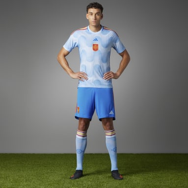 Camiseta segunda equipación España 22 Authentic Azul Hombre Fútbol