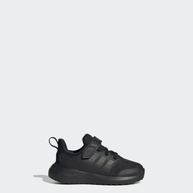 Deti Sportswear čierna Tenisky FortaRun 2.0 Cloudfoam Elastic Lace Top Strap