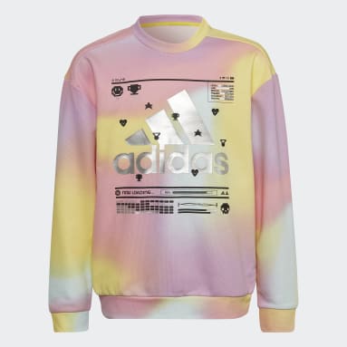 Kids Sportswear Pink ARKD3 Crew Sweatshirt