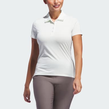 Women Golf Green Ultimate365 Solid Short Sleeve Polo Shirt