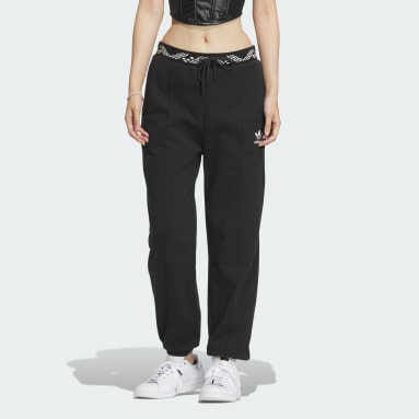 Women Originals Black French Terry Track Pants