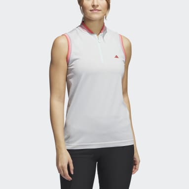 Women's Golf Turquoise Ultimate365 Tour PRIMEKNIT Sleeveless Polo Shirt
