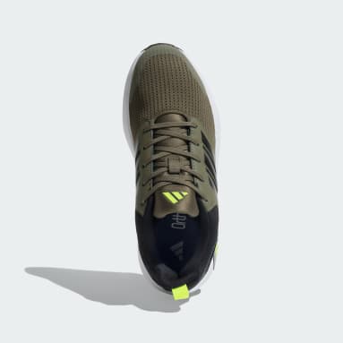 Adidas green sports shoes best sale