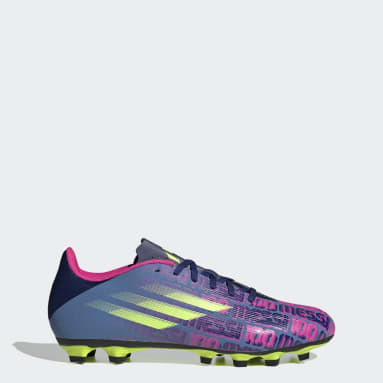 Football Blue X Speedflow Messi.4 Flexible Ground Boots