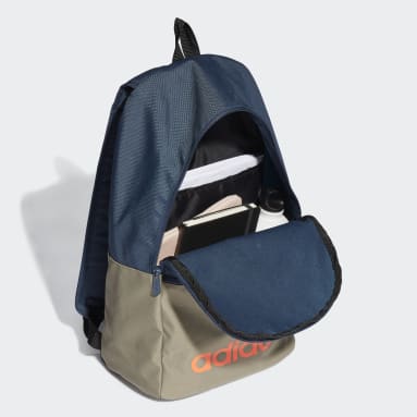 Sport Inspired Blue Linear Classic Daily Backpack