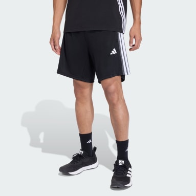 QUẦN SHORT TẬP LUYỆN DỆT KIM 3 SỌC ESSENTIALS ALL-SET