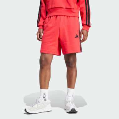 Shorts Moletinho Essentials Três Listras