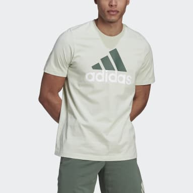 Camiseta Essentials Big Logo Verde Homem essentials
