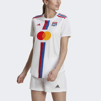 Camiseta primera equipación Olympique de Lyon 22/23 Blanco Mujer Fútbol
