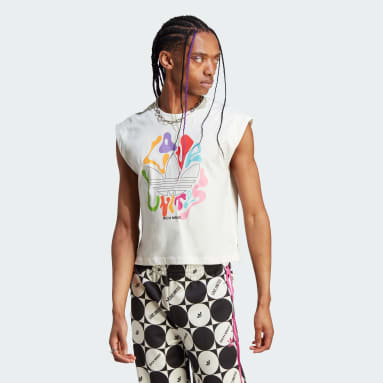 Conjunto Playera Pride RM Trifolio Blanco Originals