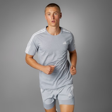 adidas Workout Pump Cover-Up Tee - Grey