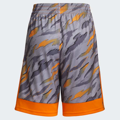 Youth Lifestyle Grey Tiger Camo Shorts (Extended Size)