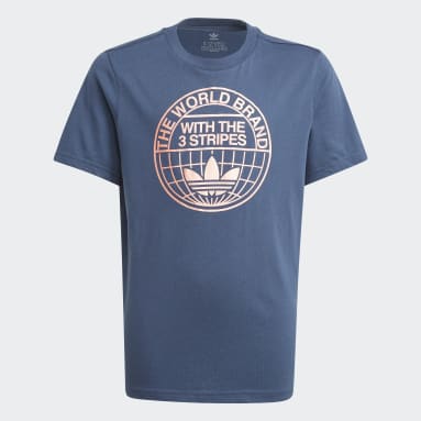 Polera Graphic Print Azul Niño Originals