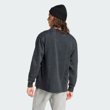 Buy Premium Men's Cotton Sweatshirt - Full Sleeve, 100% Cotton, Regular Fit  - Ideal Sweatshirt for Men (S, Black) at
