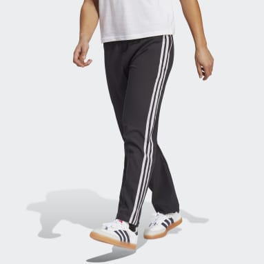 Adidas Pants Women Large Black Track Climacool Side Stripe Skinny Ankle Zip