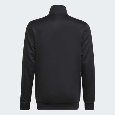 Jungen Fußball Tiro RFTO Trainingsjacke Schwarz