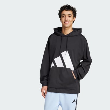 Sudadera con Gorro Essentials Logo Grande Tejido Jersey