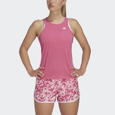 Own the Run Running Tanktopp Rosa
