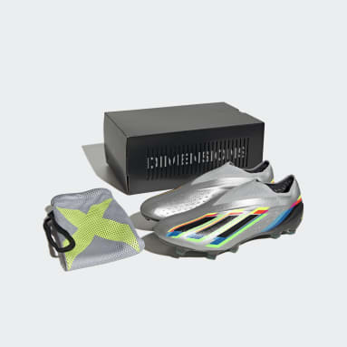 Football Silver X Speedportal+ Firm Ground Boots