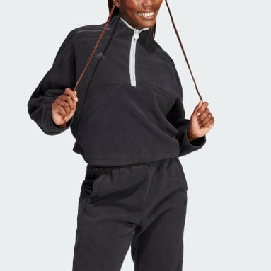 Dames Sportswear Tiro Fleece Sweatshirt met Halflange Rits