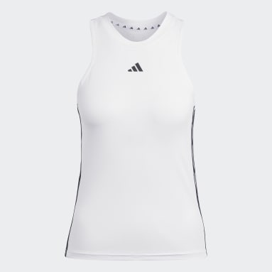 Áo Tank Top 3 Sọc Regular Train Essentials AEROREADY