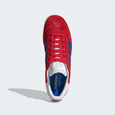 Red adidas trainers mens 2025