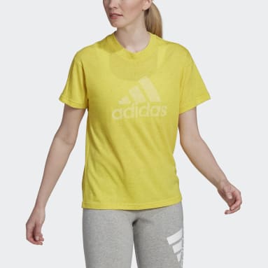 Camiseta Future Icons Winners 3 Amarillo Mujer Sportswear