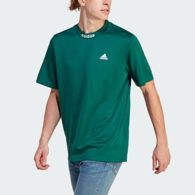 Mesh-Back T-skjorte Grønn