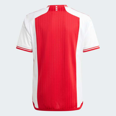 Camisola Principal 23/24 do Ajax Amsterdam – Criança Branco Criança Futebol