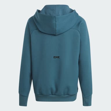 Buzo adidas Z.N.E. Cierre Frontal para Niños Turquesa Niño Sportswear